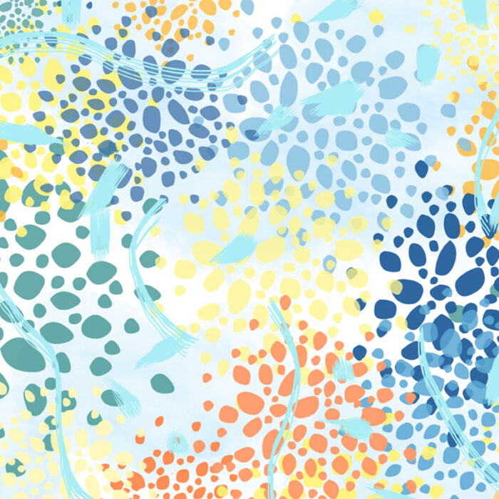Estampa abstrata
