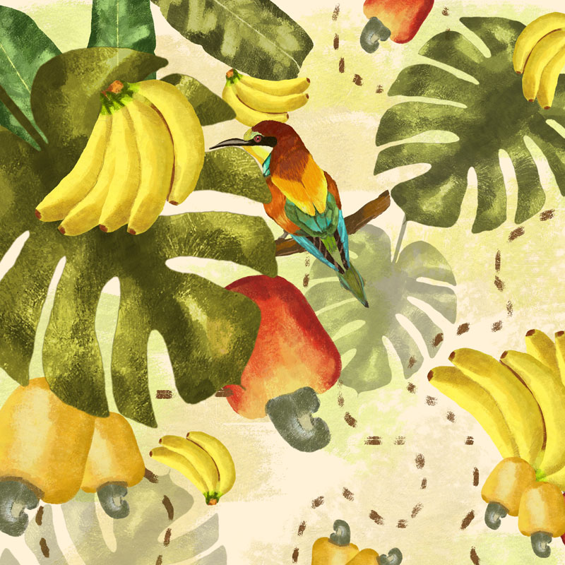 Estampa tropical